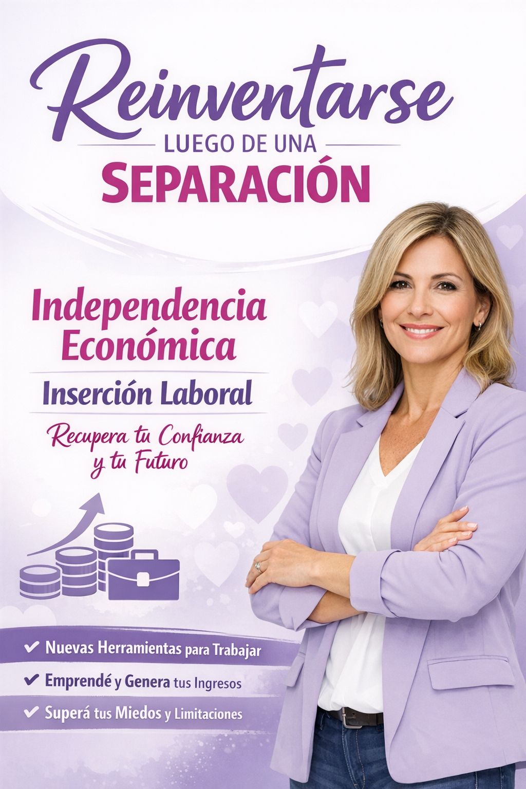 Te separaste y ahora??<br />
herramientas para realizar esta transición y empoderarte<br />
